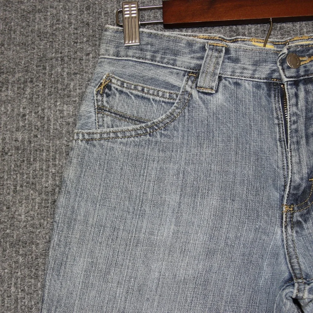 Rustic Denim Jeans Boys Size 14 Light Wash Straight Leg Casual‎ Cotton